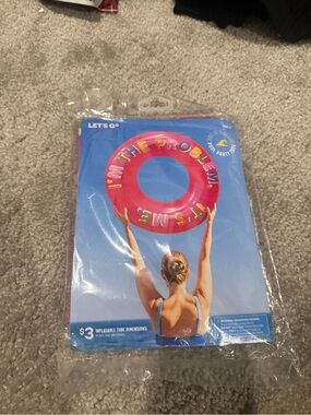 adidas Pink Inflatable Swim Tube